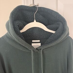 American Eagle Outfitters Dark Green Hoodie